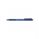 Golyóstoll, 0,32 mm, nyomógombos, BIC "Round Stic Clic", kék 20 db
