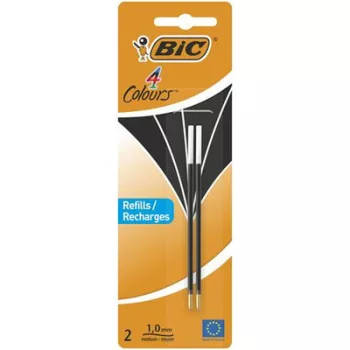   Golyóstollbetét, 0,32 mm, BIC "4 Colours" fekete 2 db