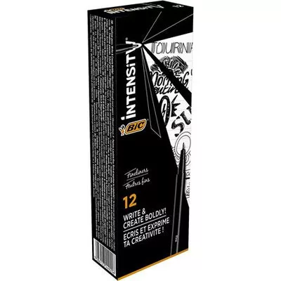 Tűfilc, 0,4 mm, BIC "Intensity", fekete 1 db