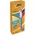 Golyóstoll, 0,32 mm, nyomógombos, négyszínű, BIC "4 Colours Original" 1 db