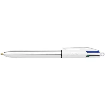   Golyóstoll, 0,32 mm, nyomógombos, négyszínű, BIC "4 Colours Shine" 1 db