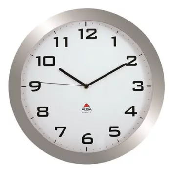 Falióra, 38 cm, ALBA "Horissimo", ezüst 1 db