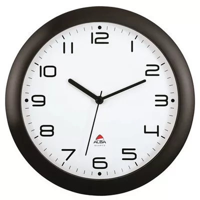Falióra, 30 cm, ALBA "Hornew", fekete 1 db