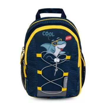   Hátizsák, cipzáras, BELMIL "Mini Kiddy Cool Dude", cápa 1 db