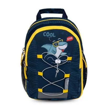 Hátizsák, cipzáras, BELMIL "Mini Kiddy Cool Dude", cápa 1 db