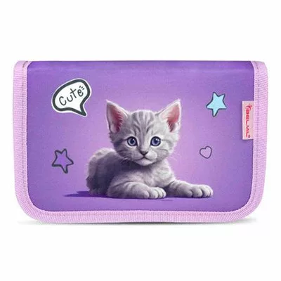 Tolltartó, klapnis, cipzáras, BELMIL "Little Kittens", cica