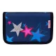 Tolltartó, klapnis, cipzáras, BELMIL "Sparkling Star", kék, csillagok 1 db