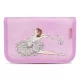 Tolltartó, klapnis, cipzáras, BELMIL "Ballerina", lila, balerina 1 db