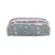 Tolltartó, henger alakú, cipzáras, BELMIL "Shine Bright", szürke-rózsaszín, csillagok 1 db