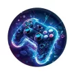 Matrica, tépőzáras, Classy Plus táskához, BELMIL "Gamer", gamer 3 db
