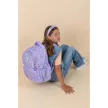 Iskolatáska, cipzáras, BELMIL "Maxi Pack Purple Dots", lila pöttyös