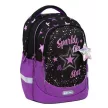 Iskolatáska, cipzáras, BELMIL "Leisure Plus Sparkle like a Star", csillagok 1 db