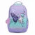 Iskolatáska, cipzáras, laptoptartóval, BELMIL "Companion Serenity", lila, pillangó