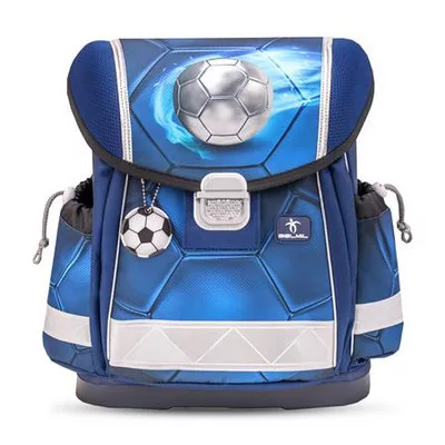 Iskolatáska, fémcsat, BELMIL "Classy Football 4", foci