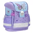 Iskolatáska, fémcsat, BELMIL "Classy Purple Blue Butterfly", pillangó