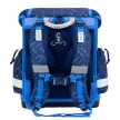 Iskolatáska, fémcsat, BELMIL "Classy Navy Blue Tech", robot