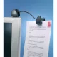 Irattartó, monitorra, csiptetős, KENSINGTON "FlexClip" 1 db