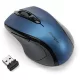 Egér, vezeték nélküli, optikai, közepes méret, USB, KENSINGTON "Pro Fit", kék 1 db