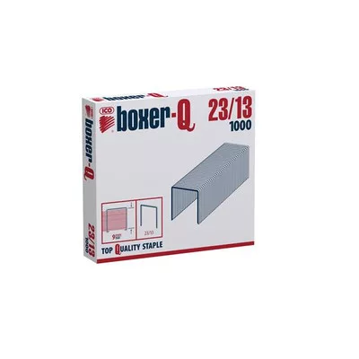 Tűzőkapocs, 23/13, BOXER 1000 db