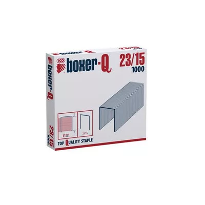 Tűzőkapocs, 23/15, BOXER 1000 db