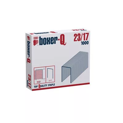Tűzőkapocs, 23/17, BOXER 1000 db