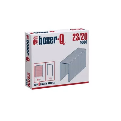 Tűzőkapocs, 23/20, BOXER 1000 db