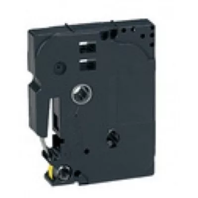 Utángyártott BROTHER TZe231 szalag 12mm FEHÉR alapon FEKETE / BLACK