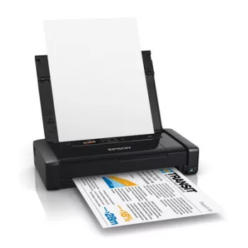   EPSON WORKFORCE WF-100W színes mobil nyomtató, akkumulátorral►(Színes, Tintasugaras, A4-es, csak nyomtat,   WiFi-s)