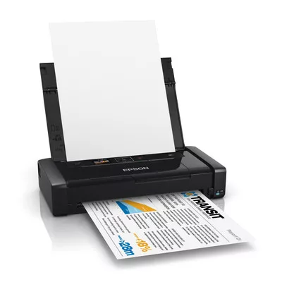 EPSON WORKFORCE WF-100W színes mobil nyomtató, akkumulátorral►(Színes, Tintasugaras, A4-es, csak nyomtat,   WiFi-s)