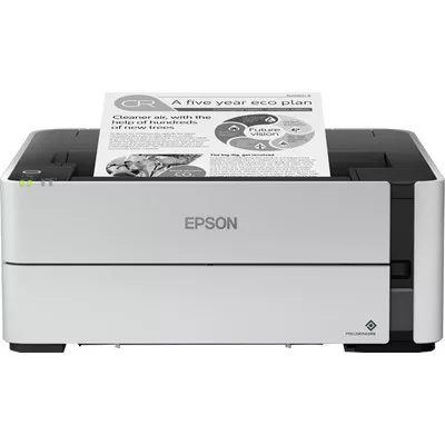 Epson EcoTank M1180, mono, tintasugaras, külső tartályos nyomtató►(Mono, Tintasugaras, A4-es, kétoldalas nyomtatás, csak nyomtat,  Hálózatos,WiFi-s)
