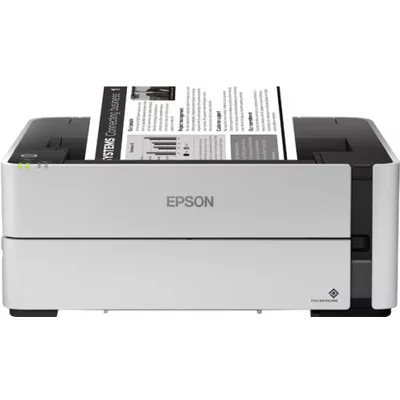 Epson EcoTank M1170, mono, tintasugaras, hálózati, wi-fi-s, külső tartályos nyomtató►(Mono, Tintasugaras, A4-es, kétoldalas nyomtatás, csak nyomtat,  Hálózatos,WiFi-s)