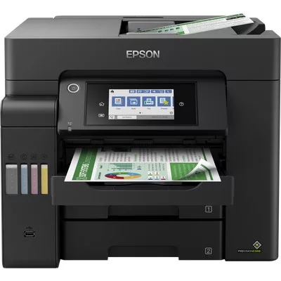 Epson EcoTank L6550 multifunkciós, faxos, wifis, hálózati, beépített tartályos, SZÍNES TINTASUGARAS nyomtató►(Színes, Tintasugaras, A4-es, kétoldalas nyomtatás, multifunkciós, DADF,Hálózatos,WiFi-s)