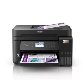   Epson EcoTank L6270 multifunkciós, wifis, hálózati, beépített tartályos, SZÍNES TINTASUGARAS nyomtató►(Színes, Tintasugaras, A4-es, kétoldalas nyomtatás, multifunkciós, ADF,  Hálózatos,WiFi-s)