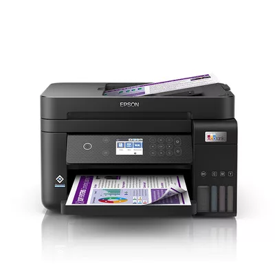 Epson EcoTank L6270 multifunkciós, wifis, hálózati, beépített tartályos, SZÍNES TINTASUGARAS nyomtató►(Színes, Tintasugaras, A4-es, kétoldalas nyomtatás, multifunkciós, ADF,  Hálózatos,WiFi-s)