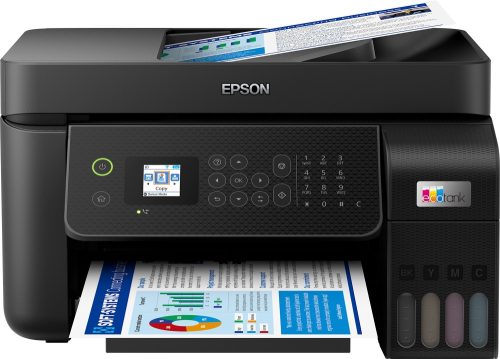 Epson L5290 színes, multifunkciós, wifis, hálózati, faxos külső tartályos nyomtató