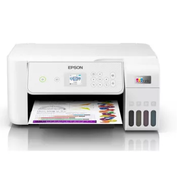   Epson EcoTank L3286 színes multifunkciós tintasugaras nyomtató (tartályos) FEHÉR►(Színes, A4-es, multifunkciós,   WiFi-s)  (►15000 oldal fekete és 3*7500 oldal színes tintával!!!◄)