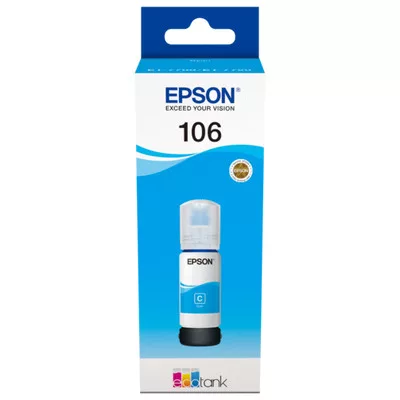 EPSON® Nr.106 EREDETI cián tinta (70ml) (T00R2) (≈5000oldal)
