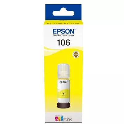 EPSON® Nr.106 EREDETI  sárga tinta (70ml) (T00R4) (≈5000oldal