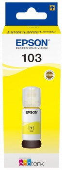 Epson Nr.103 eredeti sárga tinta (65ml) (T00S4) (≈6500oldal)