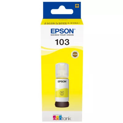 EPSON® Nr.103  sárga  EREDETI TÖLTŐTINTA (65ml) (T00S4) (≈7500oldal)