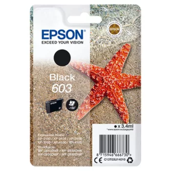   EPSON T03U1 EREDETI TINTAPATRON / INK CARTRIDGE FEKETE / BLACK 3,4ml No.603