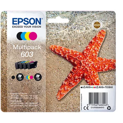 EPSON T03U6 EREDETI TINTAPATRON / INK CARTRIDGE Multipack 10,6ml No.603