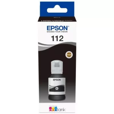 EPSON Nr.112  EREDETI fekete tinta (C13T06C14A), 127ml (≈7500oldal)