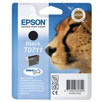   EPSON T0711 EREDETI TINTAPATRON / INK CARTRIDGE FEKETE / BLACK 7,4ml