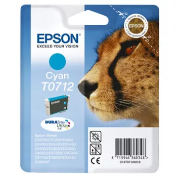   EPSON T0712  cián EREDETI TINTAPATRON / INK CARTRIDGE (to712) (≈200oldal)