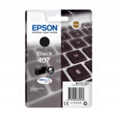 EPSON T07U1 EREDETI TINTAPATRON / INK CARTRIDGE FEKETE / BLACK 41,2 ml No.407