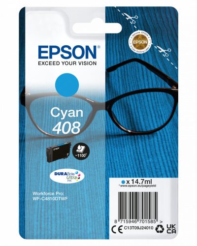 EPSON T09J2  EREDETI TINTAPATRON CIÁN 1,1K Epson 408