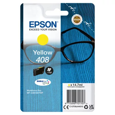 EPSON T09J4  EREDETI TINTAPATRON / INK CARTRIDGE SÁRGA / YELLOW 1,1K EPSON NO.408