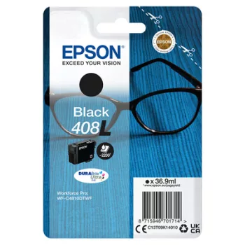   EPSON T09K1 EREDETI TINTAPATRON / INK CARTRIDGE FEKETE / BLACK 36,9ml No.408L