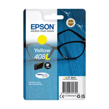   EPSON T09K4 EREDETI TINTAPATRON / INK CARTRIDGE SÁRGA / YELLOW 21,6ml No.408L